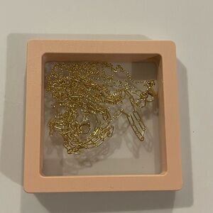 Elegant Gold Chain Necklace Set